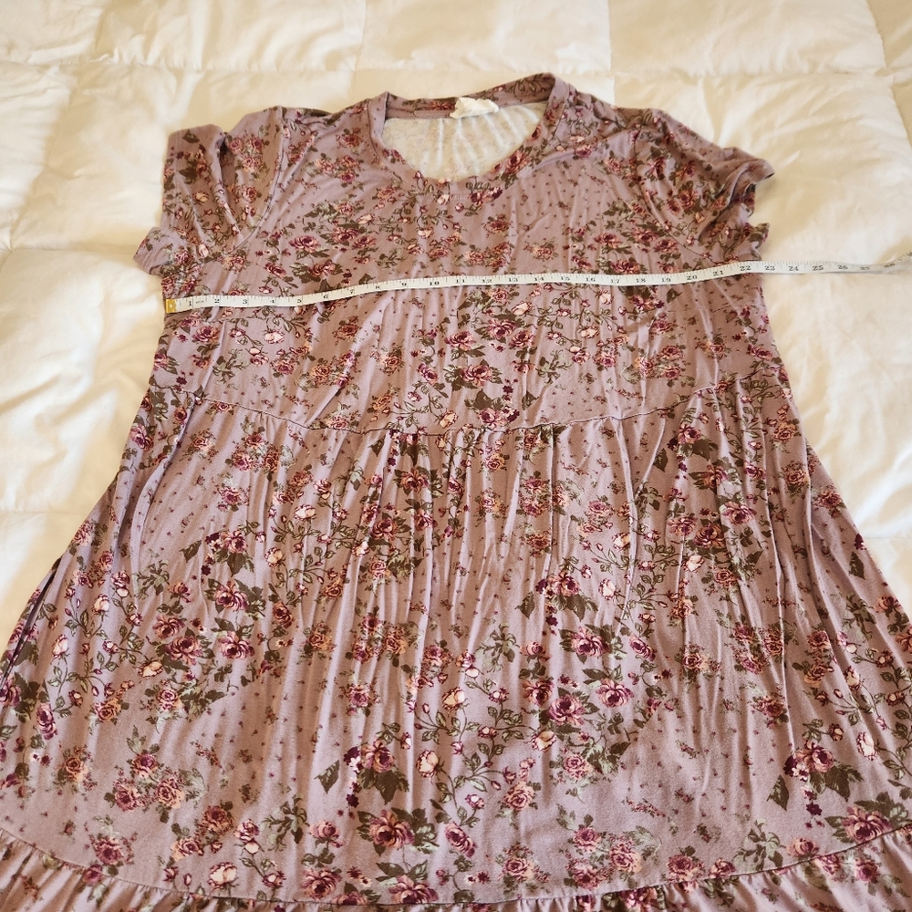 Olive & Oak Floral Flowy Dress | Women’s Size 3X | Cottagecore Fairycore - Picture 5 of 6
